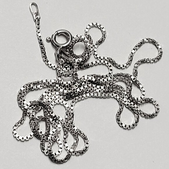 24 inch 925 Sterling Silver Italy Necklace, 925 Sterling Silver Chain - Picture 13 of 16